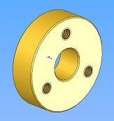 Латунная опора протяжного вала (V)CC400 Ген. тип F 23004433