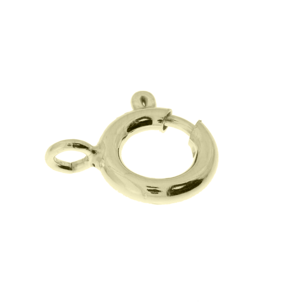 Кольцо пружинное стандартное 10.0, золото 585