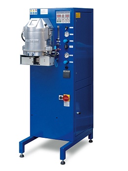 Машина непрерывного литья VCC400 LCD генератор тип F 400В/15кВт, объем тигля 400 см3