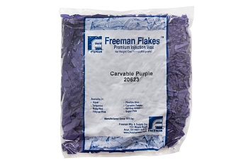 Воск литьевой FREEMAN CARVABLE PURPLE (чешуйки,сиреневый) упаковка 0,454 кг