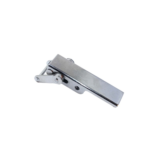 Защелка крышки камеры индуктора усиленная для ЛУ Indutherm, материал нержавеющая сталь, 50x150 мм