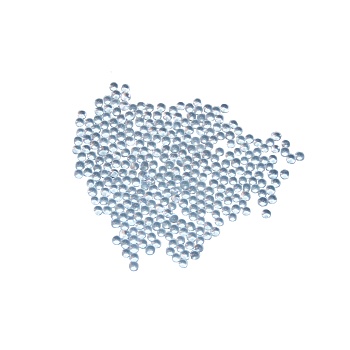 Шарики стеклянные 70-100 мкм